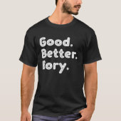 Good better Rory T-shirt (Voorkant)