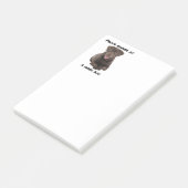Good Boy Chocolate Lab Post-it® Notes (Schuin)