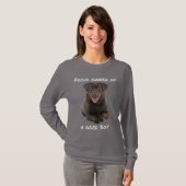 Good Boy Chocolate Lab T-shirt (Voorkant volledig)