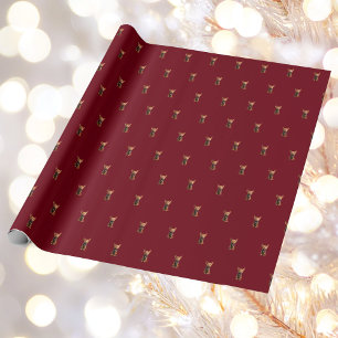 Good Boy Christmas Dog Wrapping Paper Cadeaupapier