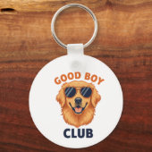 Good Boy Club | Keychain Dog Design (Achterkant)