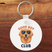 Good Boy Club | Keychain Dog Design (Voorkant)