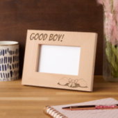 Good Boy Dog Bone Gegraveerde Lijstjes (Links)