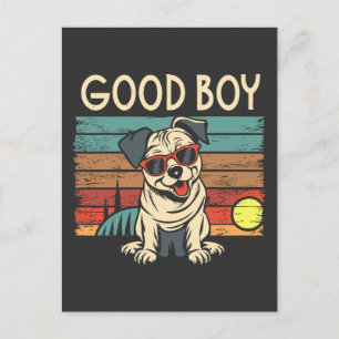 Good Boy Dog Briefkaart