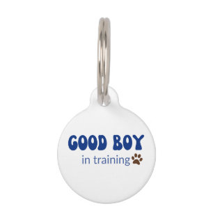 Good Boy in Training - Pet Tag Huisdierpenning