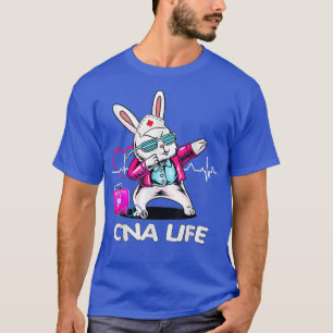 Good Bunny Nurse Dab CNA Life Happy Paasdag T-shirt