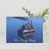 Good Bye Bon Voyage Party Invitation (Debout devant)