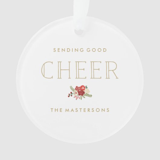 Good Cheer Ornament (voorkant)