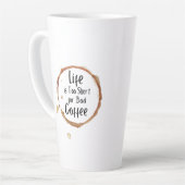 Good Coffee Only Latte Mug (Angle gauche)