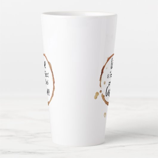 Good Coffee Only Latte Mug (Devant)