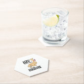 Good Day Starts With Coffee & Giraffe Gift Funny Kartonnen Onderzetters (Insitu)