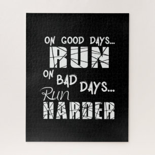 Good Days run - Bad Days run Harder Legpuzzel