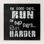 Good Days run - Bad Days run Harder Legpuzzel (Verticaal)
