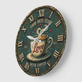 Good Days Start with Coffee Grote Klok (Hoek)