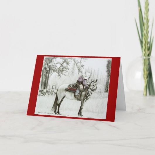 Good Day's Work 5x7 wenskaart Kaart (Voorkant)