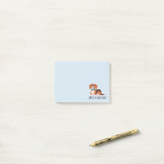 Good Dog Post-it® notes (Op bureau)
