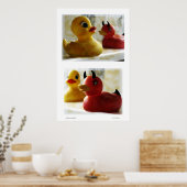 Good Duck Bad Duck Poster (Keuken)