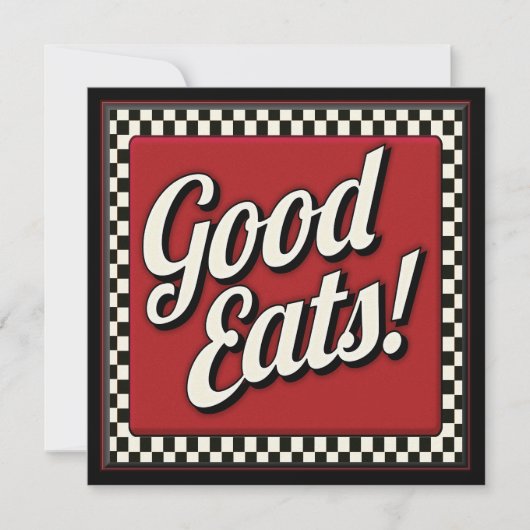 Good Eats Gathering Invitation (Devant)