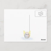 Good Egg Angel Foto Lijst Briefkaart (Achterkant)