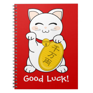Good Fortune Cat - Maneki Neko Notitieboek