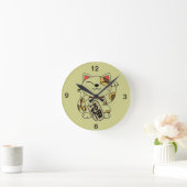 Good Fortune Cat Ronde Klok (Huis)