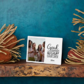 Good Freinds Wine Together Photo Fotoplaat (Zijkant)