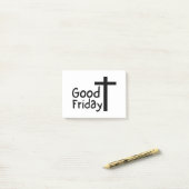 Good Friday Post-it® Notes (Op bureau)