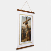 Good Friday Scriptural Tapestries Hangend Wandkleed (Gebogen)