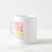 Good Funny In My Defense I Was Left Unsupervised _ Koffiemok (Voorkant links)