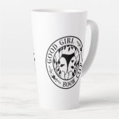 Good Girl Book Club Latte Mug (Angle droit)
