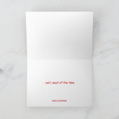 Good Girl Feestdagen Kaart (Binnen)