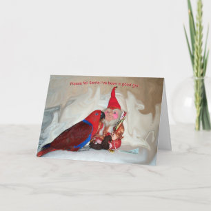 Good Girl Feestdagen Kaart