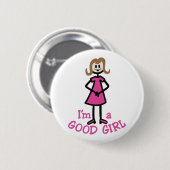 Good Girl Ronde Button 5,7 Cm (Voorkant /achterkant)