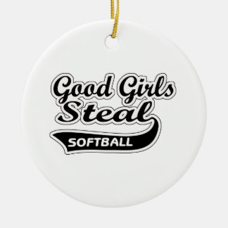 Good Girls Steal (zwart) Keramisch Ornament