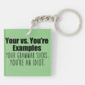 Good Grammar Sleutelhanger (Achterkant)