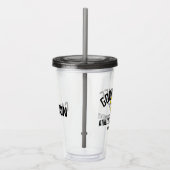 Good Grief Athletic Department Acryl Drinkbeker (Rechts)