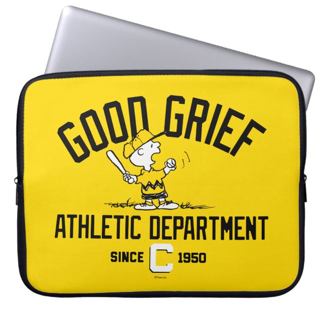 Good Grief Athletic Department Laptop Sleeve (Voorkant)