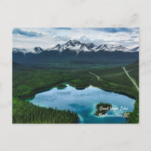 Good Hope Lake Canada Briefkaart (Voorkant)