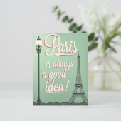 Good Idea Paris  Briefkaart (Staand voorkant)