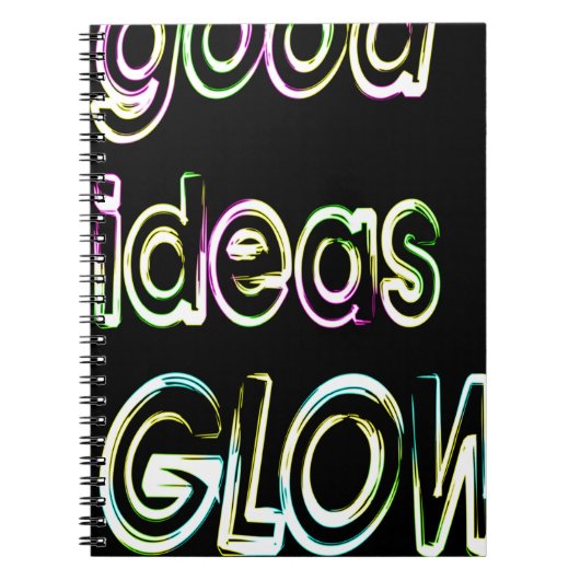 good ideas GLOW in the dark Notitieboek (Voorkant)