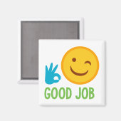 Good Job Emoji Magneet (Voorkant / Achterkant)