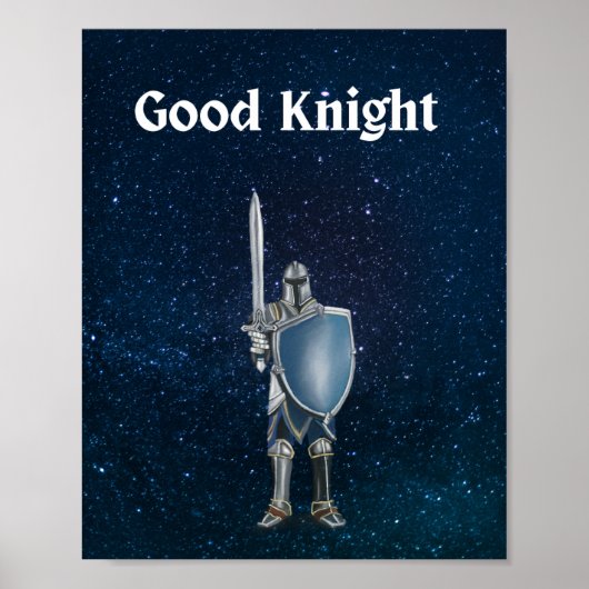 Good Knight Poster (Voorkant)
