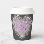 Good Love Charm Papieren Bekers (Achterkant)