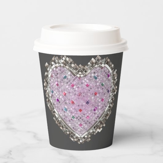 Good Love Charm Papieren Bekers (Voorkant)