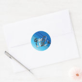 GOOD LUCK 1 RONDE STICKER (Envelop)