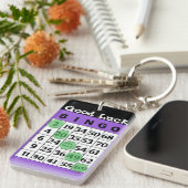 Good Luck BINGO Charm Sleutelhanger (Voorkant Rechts)