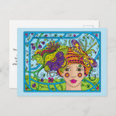 Good Luck_ Briefkaart (Voorkant / Achterkant)