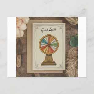 Good Luck Card Briefkaart