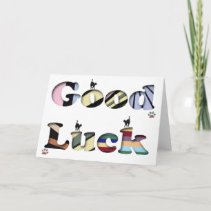 Good Luck Card Kaart