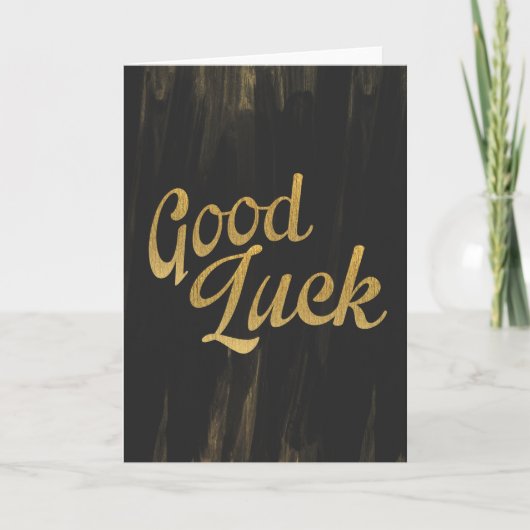Good Luck Card Kaart (Voorkant)